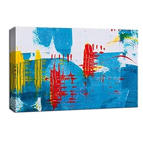 Canvas Wall Art for Living Room,Bedroom Home Artwork Paintings Abstract Ready to Hang - 12x18 inches