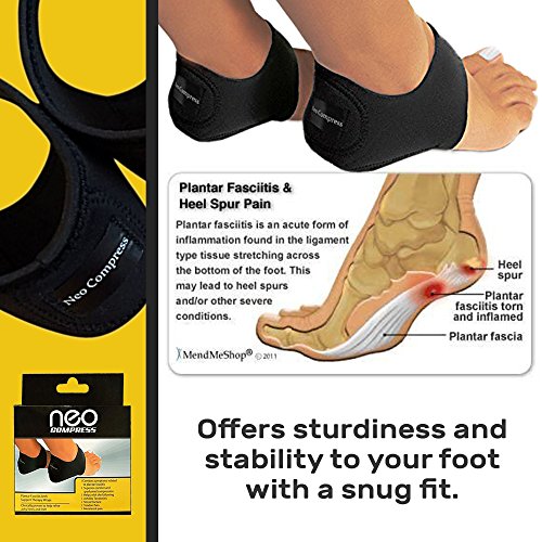 Plantar Fasciitis Therapy Wrap, Relief from Heel and Foot Pain, Arch