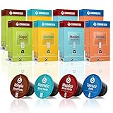 Gourmesso Espresso Forte Bundle - 80 Coffee Capsules works with Nespresso Machines 100% Fair Trade High Intensity Espresso Pods Variety Pack