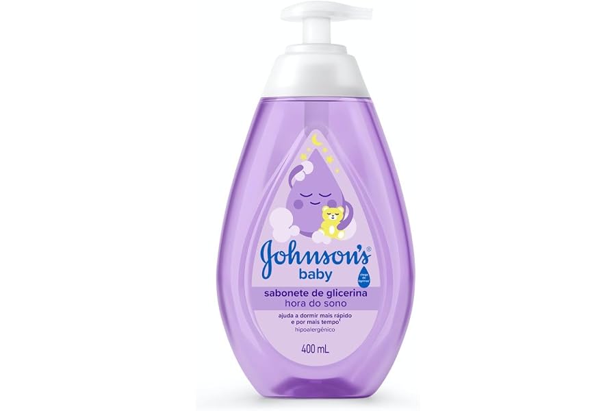 Johnson's Baby Sabonete Líquido Relaxante Hora do Sono, 400ml