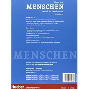 MENSCHEN A2.2 ALUMNO+DVDR+GLOSARIO