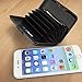 SafeCard RFID Blocking Card Holder Case - Identity Theft Protection, Credit Card Holder and Credit Card Protector - Keep Your Credit Cards Safe - Black