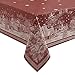 Benson Mills Engineered Jacquard Heavyweight Fabric Table Cloth, Holiday, Winter, and Christmas Tablecloth (Christmas Story, 60
