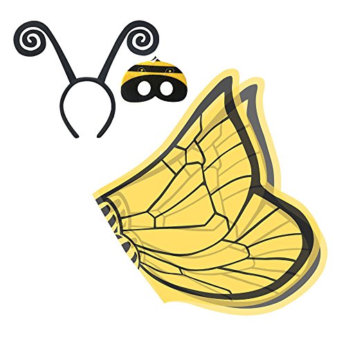 Baby Song Butterfly Wings Costume with Headband&Mask Butterfly Wings for Kids