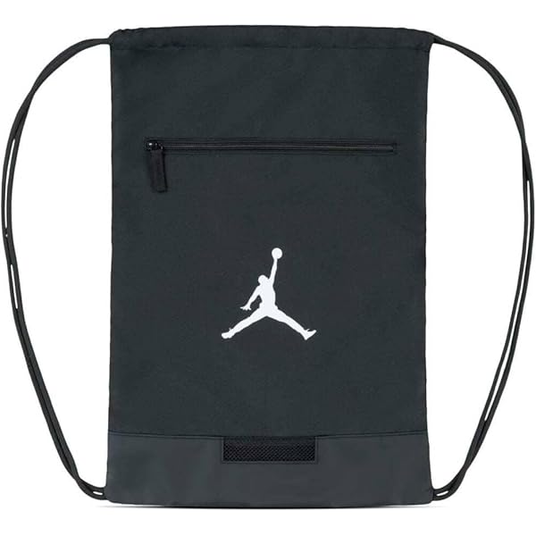 Jordan ブラック バックパック Amazon.com | Jordan Unisexs Jumpman Core Gym Sack (B(9A0745