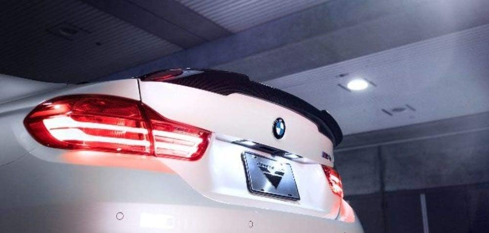 Vorsteiner 4102BMV Evo Deck Lid Spoiler ((F82 M4 Only) Carbon Fiber PP 2X2 Glossy), 1 Pack
