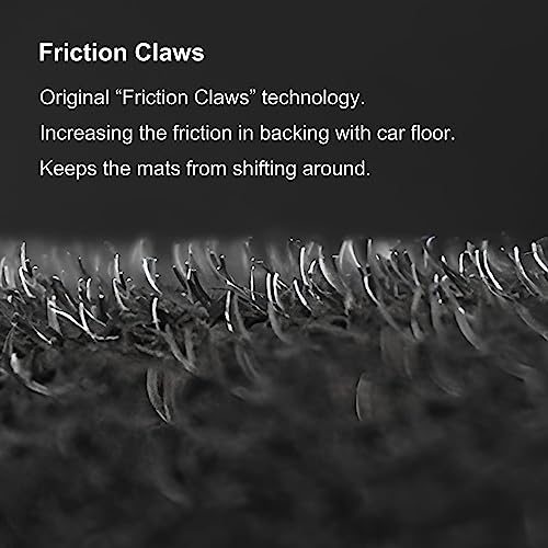 WENNEBIRD Carpet Floor Mats for Tesla Model 3 Highland 2024-2026, 3Pc | 1.5 cm Ultra-Thick Plush Carpet, Noise-Reducing Comfort, Waterproof TPE Layer, Anti-Slip Backing