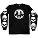 Hot Leathers Men's 2nd Amendment Long Sleeve Shirt (Black, X-Large)