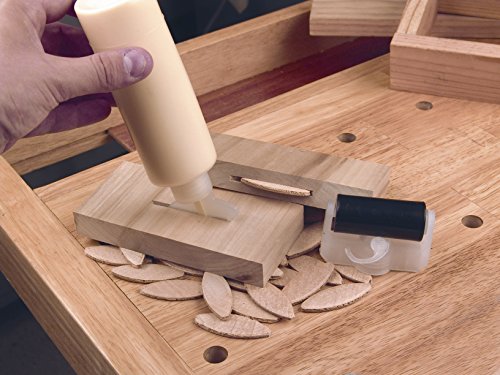wolfcraft 2923405 Compressed Wafer Shaped Wood Joining Biscuits, #20, 50 Piece Bag