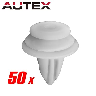 50Pcs Fender Liner Fastener Rivet Push Bumper Clips Retainer For Toyota Lexus EI