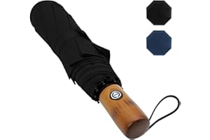 Pumi-geous Automatic Travel Umbrella Windproof Lightweight Strong Compact Rain Umbrellas 8Ribs Collapsible Backpack Umbrella Suit For Adult