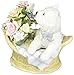 Cosmos SA49105 West Terrier Dog in Flower Basket Musical Figurine, 5-Inch