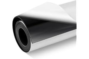 ACEORBIT 12" Wide x 60" Long Neoprene Rubber Sheets Rolls 1/16" Thick, Self Adhesive Solid Neoprene Rubber Strips with Adhesive Backing for Seal, DIY Gaskets, Pads, Liner, Flooring, Crafts