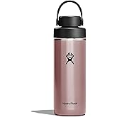 Hydro Flask Lightweight Wide Flex Chug Cap - Insulated Stainless Steel Water Bottle 16 Oz Quartz