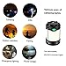 Hillmax 4 Pack Portable LED Camping Lantern with 3 Modes Light Lightweight Outdoor Flashlights Operated by Dual Batteries for Camping, Hiking, Fishing and Emergency, Hurricane, Power Outage Night