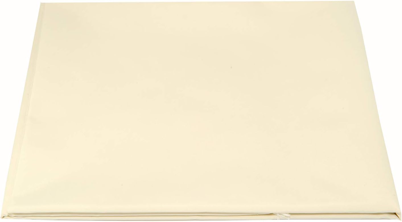 Premium Cotton Blend Broadcloth Poplin Fabric for Costumes and Crafting by The Yard(Ivory,1 Yard)