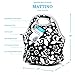 MATTINO Insulated Lunch Bag - Neoprene Lunch Bag - Large Reusable Lunch Tote Bags for Women, Teens, Girls, Kids, Baby, Adults - Cool Fashion Designer Lunch Box for Work, Office, School or Gym