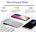 Aluminum Wireless Charger Pad,iPhone X Wireless Charger,7.5W Fast Qi Wireless Charging Stand Qi-Certified Wireless Charger for iPhone X,iPhone 8/8 Plus,10W Fast Charge for Samsung S9/S9+/S8/S8+/S7