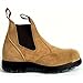 RedbacK Work Boots UBBA Easy Escape Soft Toe Banana Suede Leather Slip On Boot (US12/UK11 Mens) Yellow/Gold