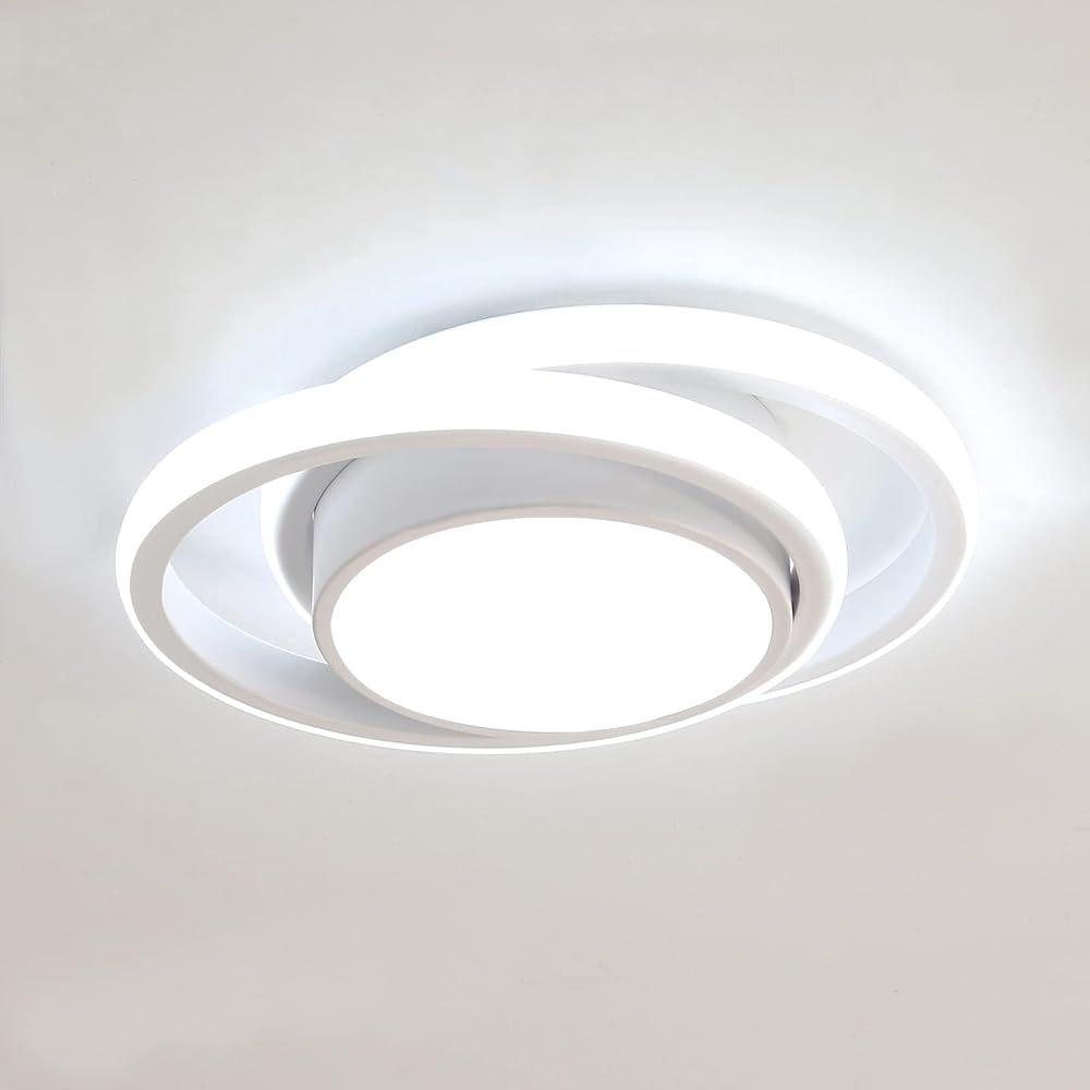 Comely LED Ceiling Light 32W 2350LM Cool White 6500K Round 27cm White