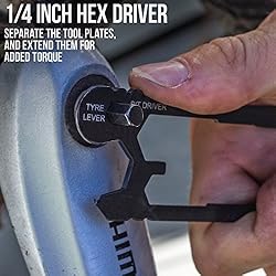 True Utility Cycle-On - 30-Tools-in-1 Slimmest Tool