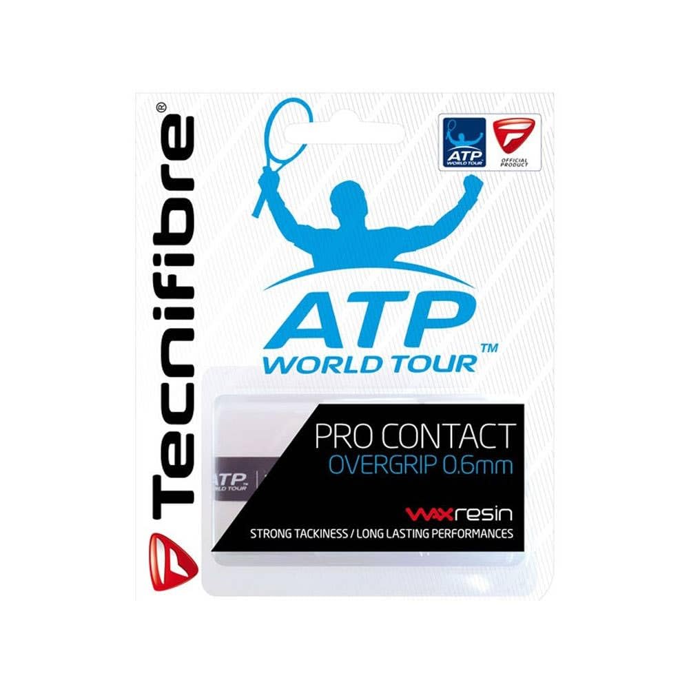 Tecnifibre Pro Contact ATP Grip Overgrip 3 white Size:Standard — image 1