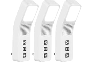 BAIRUTONG Air lonizers for Home,Bedroom Negative Ion Generator with Night Light Function,Plug in Air Fresheners for Home,Odors, Smoke|HighOutput, Quiet (3 pack)