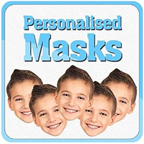 Custom Face Masks - Celebrity Cutouts Personalised Cardboard Face Mask.