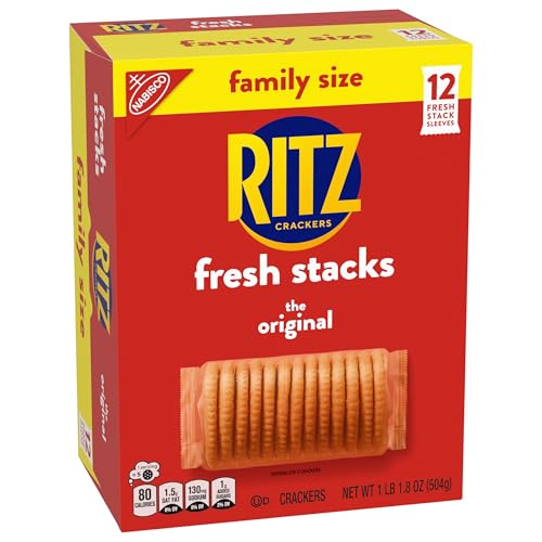 RITZ FRESH STACKS ORIGINAL CRACKERS, FAMILY SIZE, 17.8 OZ