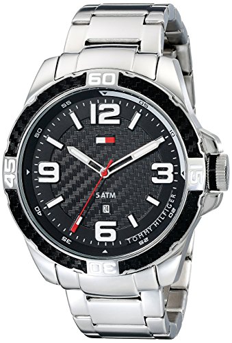 Tommy Hilfiger Men's 1791092 Analog Display Quartz Silver Watch Tommy Hilfiger Men's 1791092 Analog Display Quartz Silver Watch
