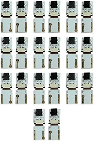 Solderless Tiger Paw LED Connector for LED Flexible Strips Bundle Pack (10 Pairs) 3.5mm x 1.3mm DC Connection