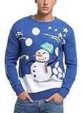 Daisysboutique Men's Christmas Holiday Snowman