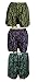 THAI SILK 3 Pairs Blend Shorts Sleep Wear Loose Boxers Briefs Dark Green/Blue/deep Blue (Size L : 28-30 Inches)