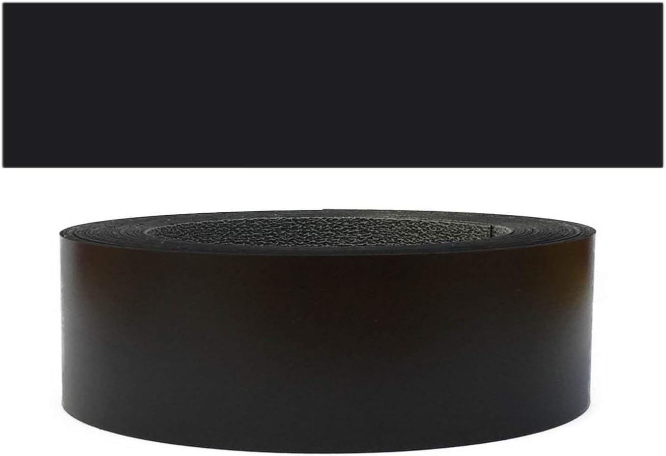 Mprofi MT® (5 m Roll) Pre Glued Iron on Melamine Edging Tape with Hot Melt Black Smooth 45 mm