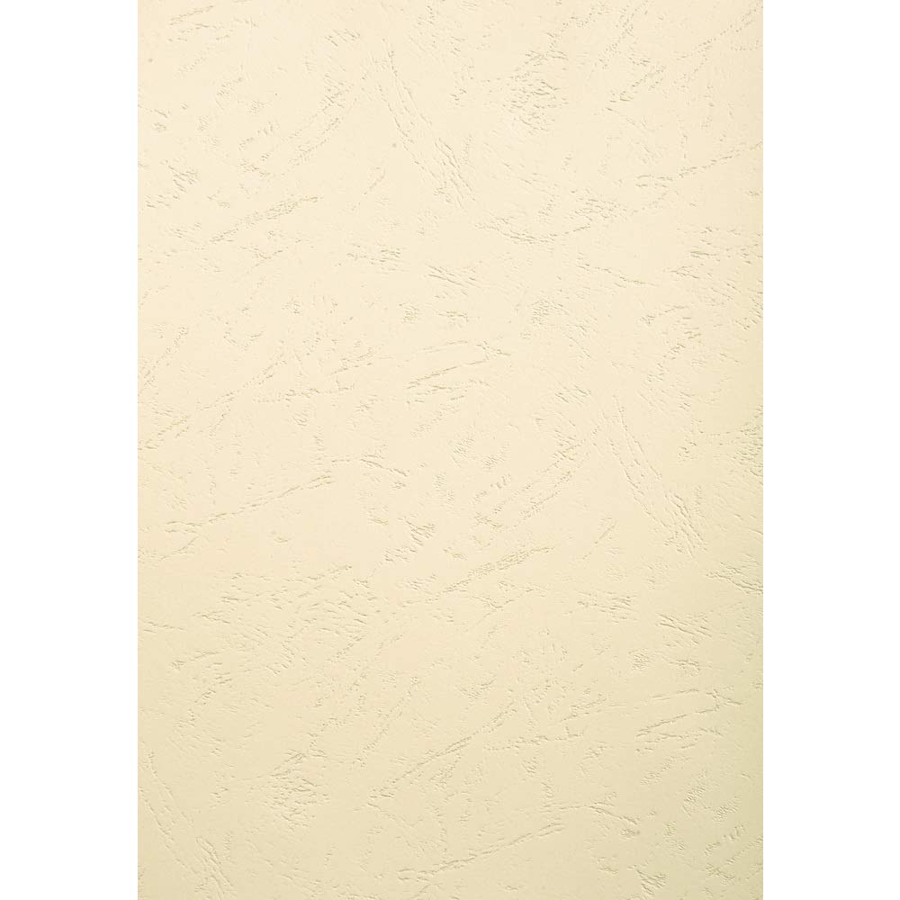 Exacompta - Ref 2785C - Forever Collection - Recycled Rigid Presentation Covers - A3 (297 x 420mm), Leather Grain Effect, 270gsm Rigid Card - Ivory (Pack of 100)