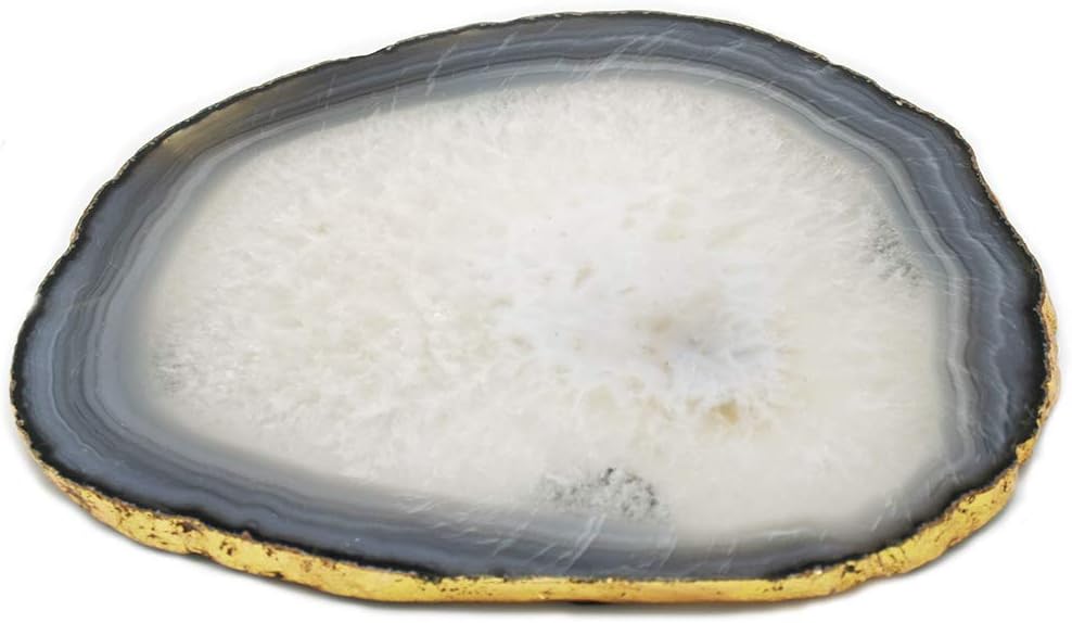 Jodhpuri Inc. platters, One Size, Agate