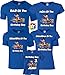 Birthday Boy Birthday Girl Custom Funny Character Birthday Custom Matching Shirts 4T