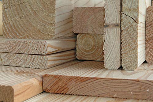 Pfosten 90x90 mm Höhe 190 cm Lärche Kantholz Holzzaun Gartenzaun Vorgartenzaun Friesenzaun – Bild 3