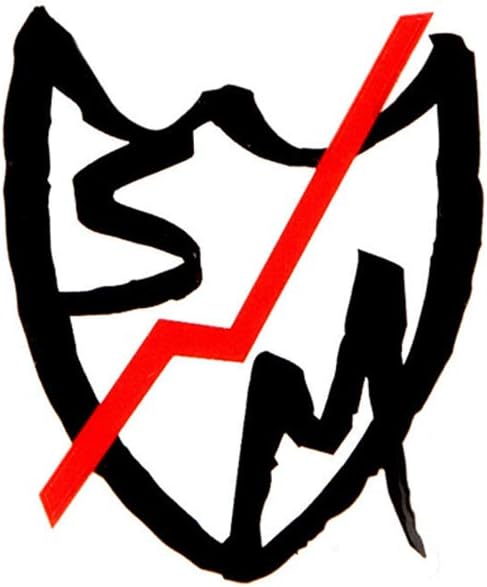 S M Bikes Dtf Peak Shield Bmx Sticker 4cm High Approx Bmxing Bikes Cycle New Skates Skateboards Scooters Sports Outdoors Clinicadelpieaitanalopez Com