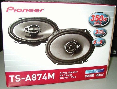 pioneer 6x8 3 way speakers