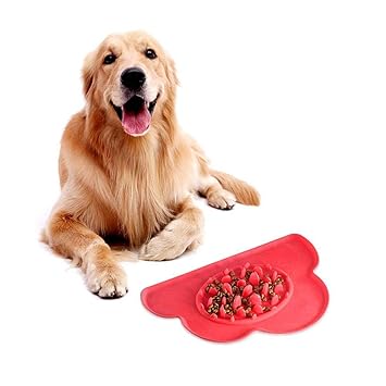 Kobwa Slow Feeder Bowl For Dogs Cats Non Slip Puzzle Bowl Food