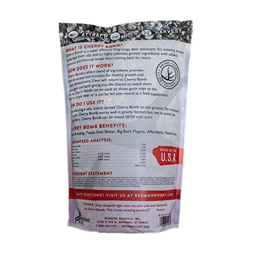 REDMOND Hunt Fortified Long Range Deer Attractant/Supplement Feed