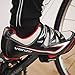 Venzo Bicycle Men's Road Cycling Riding Shoes - 3 Straps- Compatible with Peloton for Shimano SPD & Look ARC Delta - Perfect for Indoor Indoor Road Racing Bikes Black