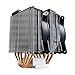 Cooler Master MA620P Twin Tower RGB CPU Air Cooler 6 CDC Heat Pipes 2 RGB Master Fan with Intel/AMD AM4 Support Cooling (MAP-D6PN-218PC-R1)