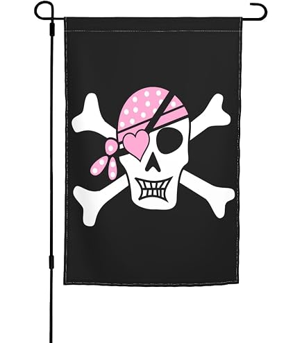 Bandiera Pirata Principessa 3x5 Piedi – Doppio Lato, Poliestere Premium – Trade Winds