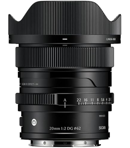 Amazon.com : Sigma 20mm F2.0 DG DN C for L Mount : Electronics