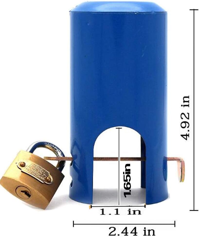 Outdoor Faucet Lock System to Prevent Unauthorized use and Vandalism Garden Hose and casing Lock and Water-Saving Cover, and Easy to Install : Garden & Outdoor