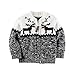Carters Baby Boys Holiday Fair Isle Cardigan Black