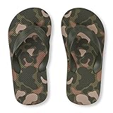 The Children's Place Kids' BB Camo FF Flat Sandal