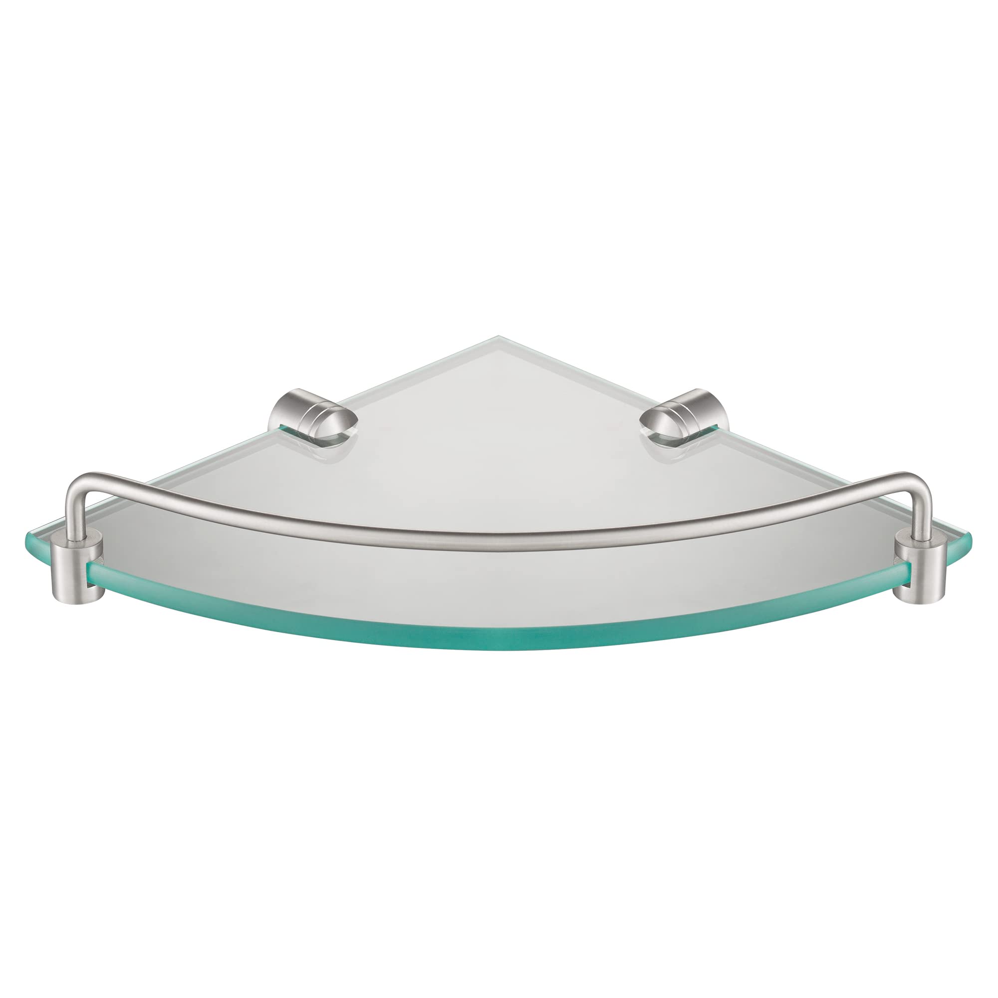 Photo 1 of Kraus Elie Corner Bathroom Shelf, Brushed Nickel Finish, KEA-18846BN